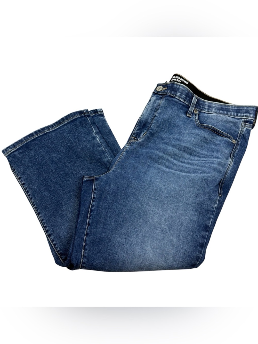 Torrid Sky High Kick Boot Jeans Super Soft Medium Wash Short 20S